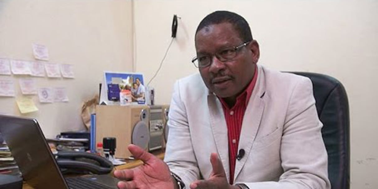 Newton Ahmed Barry, nouveau président de la Ceni burkinabè. © Capture d’écran Youtube / DR