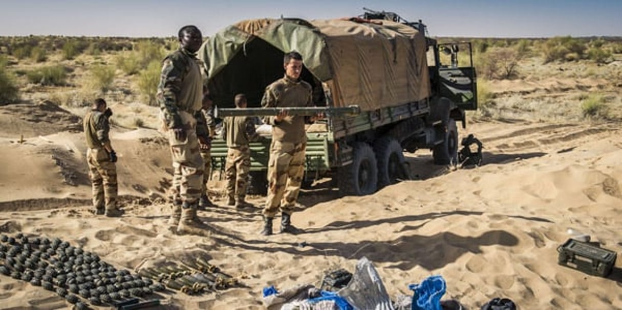 L’armée française a tué des jihadistes le 14 février au Mali, près de la frontière algérienne (image d’llustration). © Olivier Debes/AP/SIPA