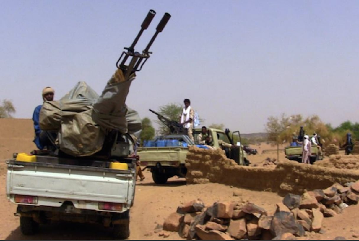 Des membres d’un groupe armé à Kidal, au Mali, le 13 juillet 2016. © AFP