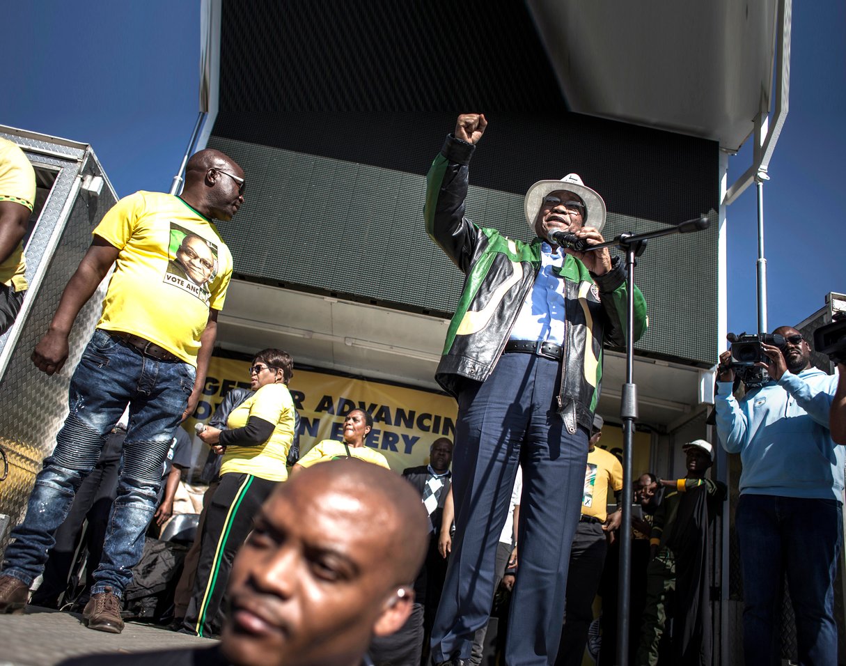 Le président Zuma a été sommé de rembourser l’argent public utilisé pour la rénovation de sa résidence secondaire. &copy; Michael Sheehan/AFP