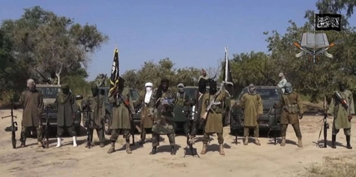Capture d’écran d’une vidéo de Boko Haram, rendue publique en octobre 2014. © AP/SIPA