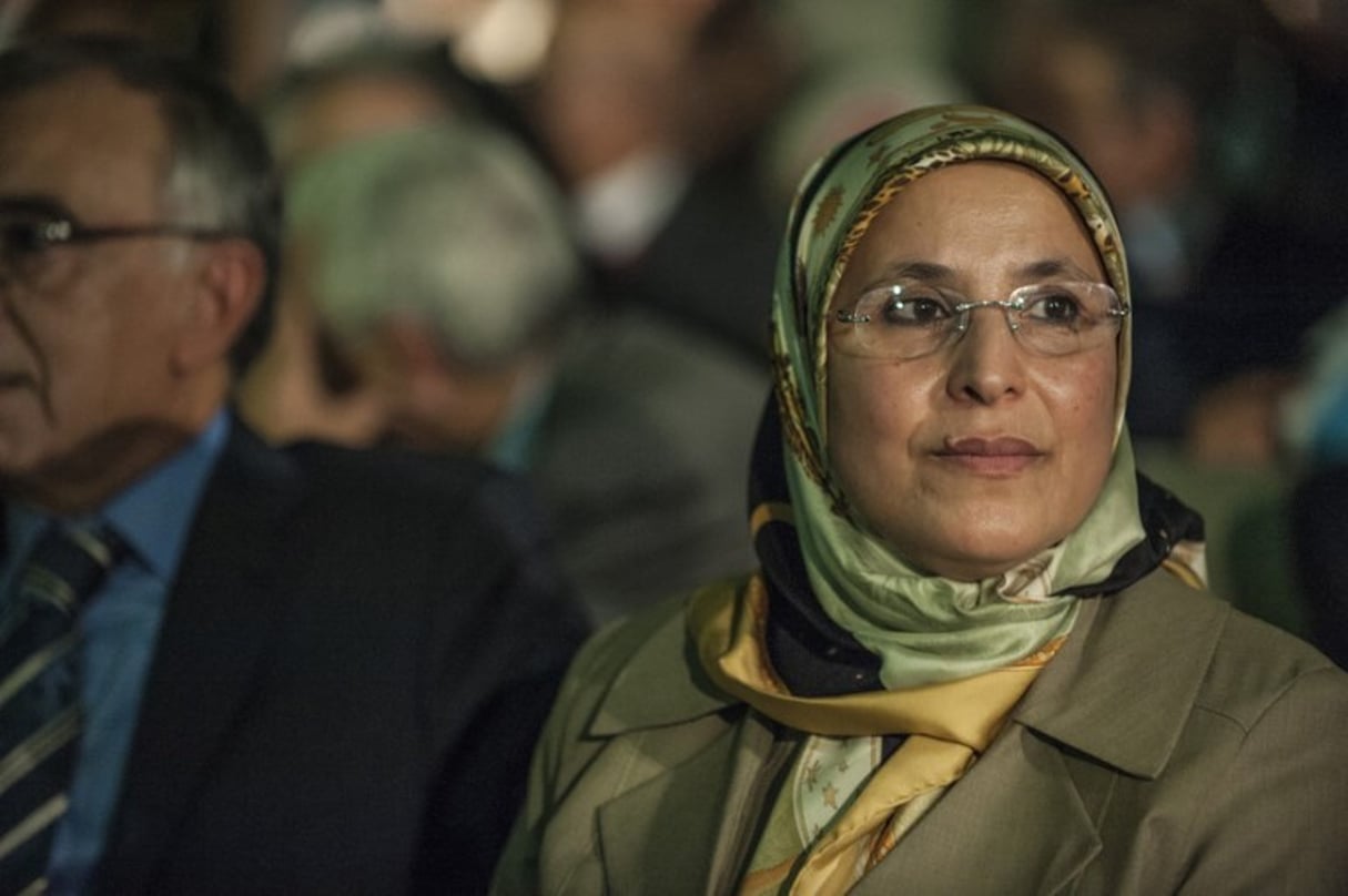 La ministre de la Famille Bassima Hakkaoui à Rabat en octobre 2013. © Hassan OUAZZANI Pour Jeune Afrique