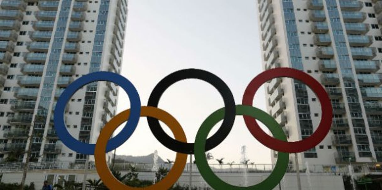 Le village olympique à Rio de Janeiro, le 23 juillet 2016. © Leo Correa/AP/SIPA