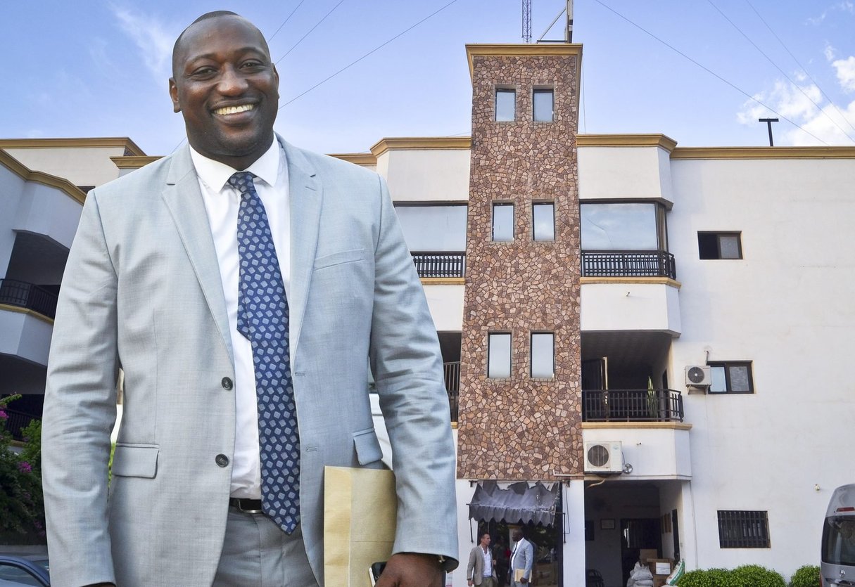 Ibrahima Diawara, 46 ans PDG IBI group-sa. &copy; Emmanuel Daou Bakary pour J.A.