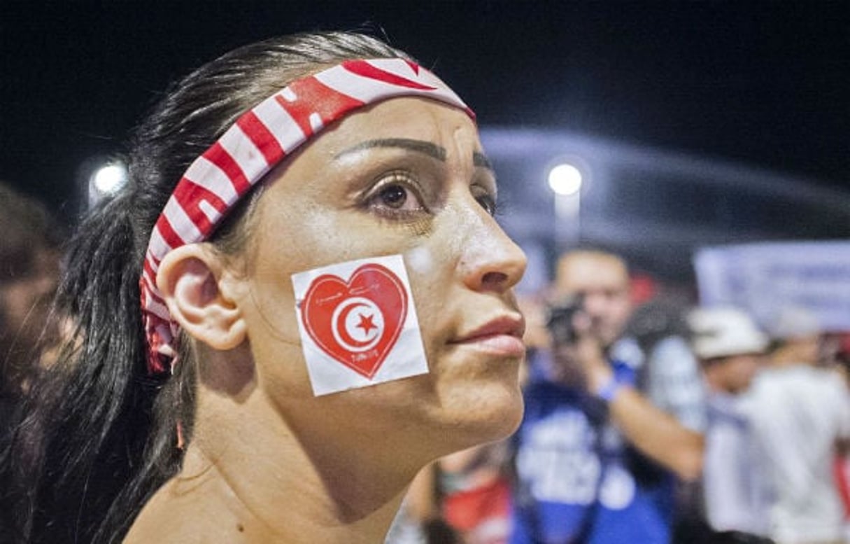 Le 13 août 2016, lors de la fête nationale de la femme en Tunisie. © Amine Landoulsi/AP/SIPA