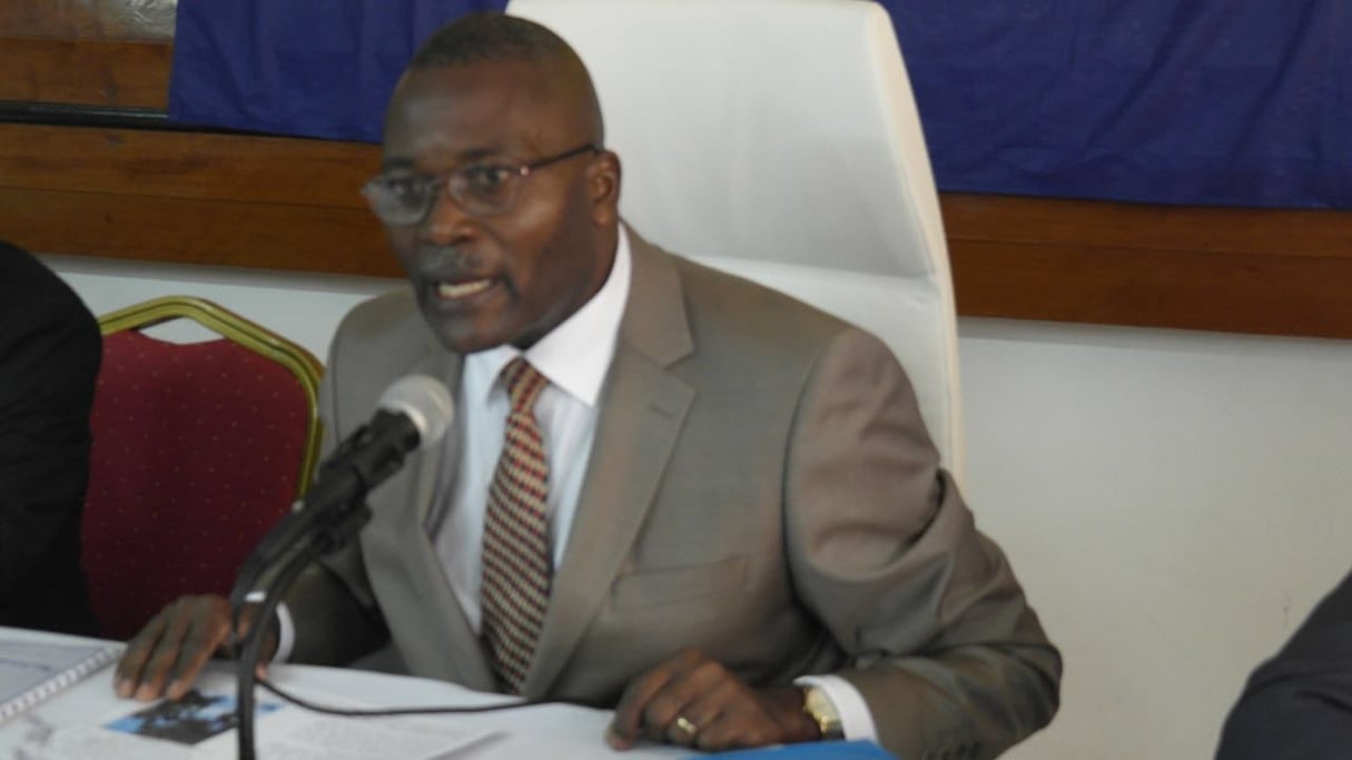 Augustin Moussavou King, candidat à l’élection présidentielle gabonaise du 27 août 2016. © Équipe de campagne d’Augustin Moussavou King.