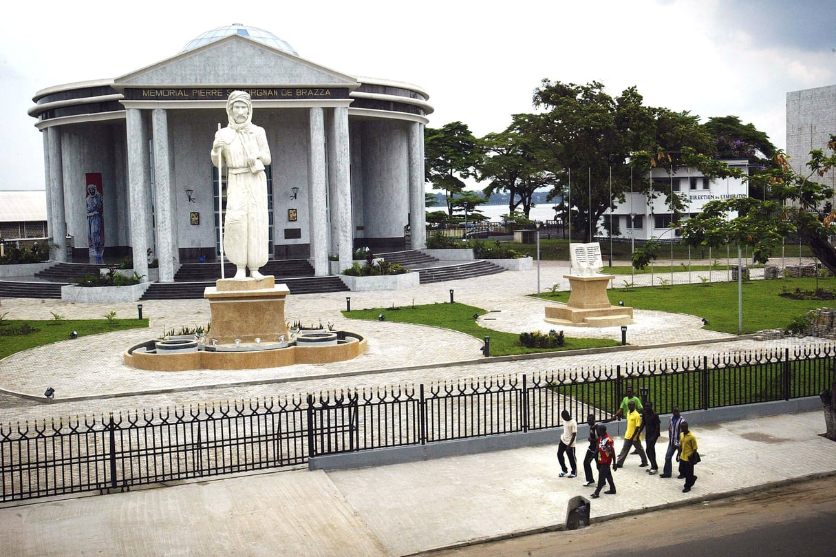 En 2006, les restes de l’explorateur Pierre Savorgnan de Brazza ont été inhumés dans un mémorial érigé à Brazzaville. &copy; Bénédicte Kurzen/The New York Times/REA