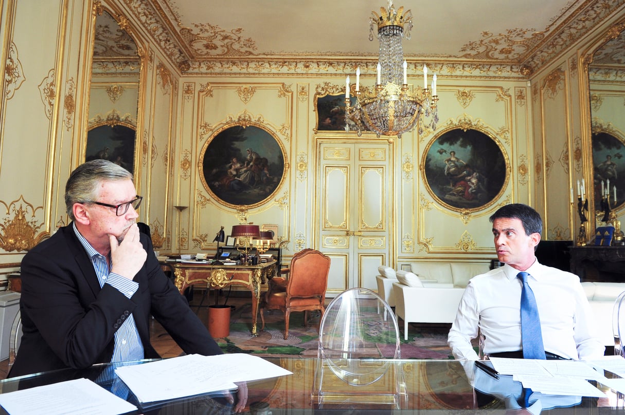 Le 14 septembre, à Matignon. &copy; Vincent Fournier/JA