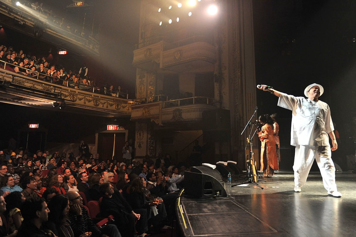 En concert à l’Apollo Theater de New York, en 2011. &copy; shahar azran/wireimage/GETTY IMAGES