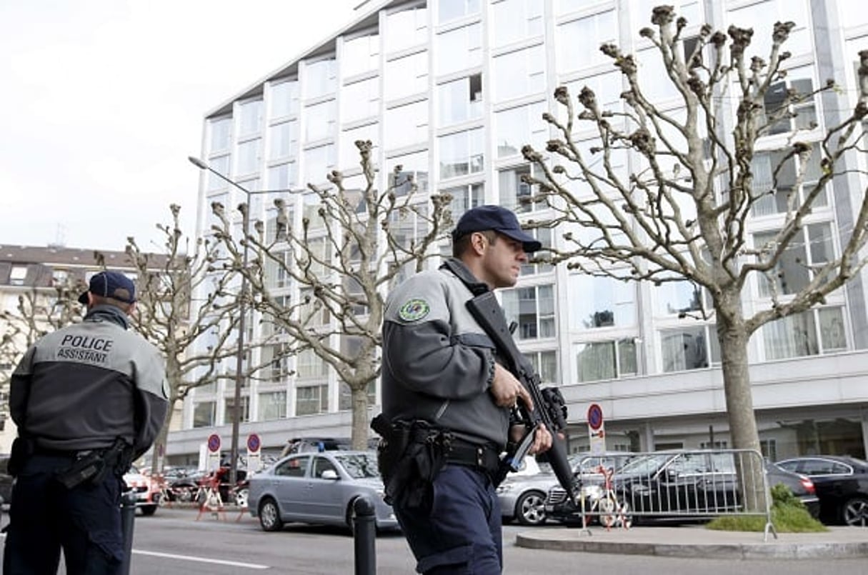 La police Suisse a arrêté Merouane Benahmed le 23 septembre 2016. © Salvatore Di Nolfi/AP/SIPA