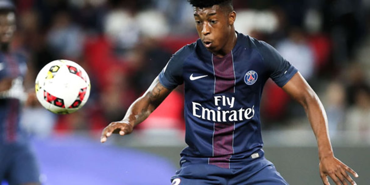 Presnel Kimpembe, le 21 août face à Metz, au Parc des Princes. © Kamil Zihnioglu/AP/SIPA