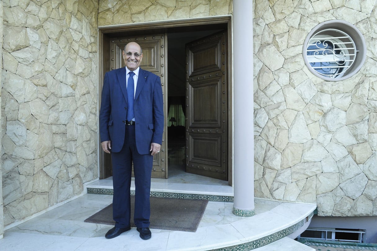 Hamdi Ould Errachid, homme d’affaires, député et maire de Laâyoune. Ici, à Rabat, le 15 octobre 2015. © Vincent Fournier/JA