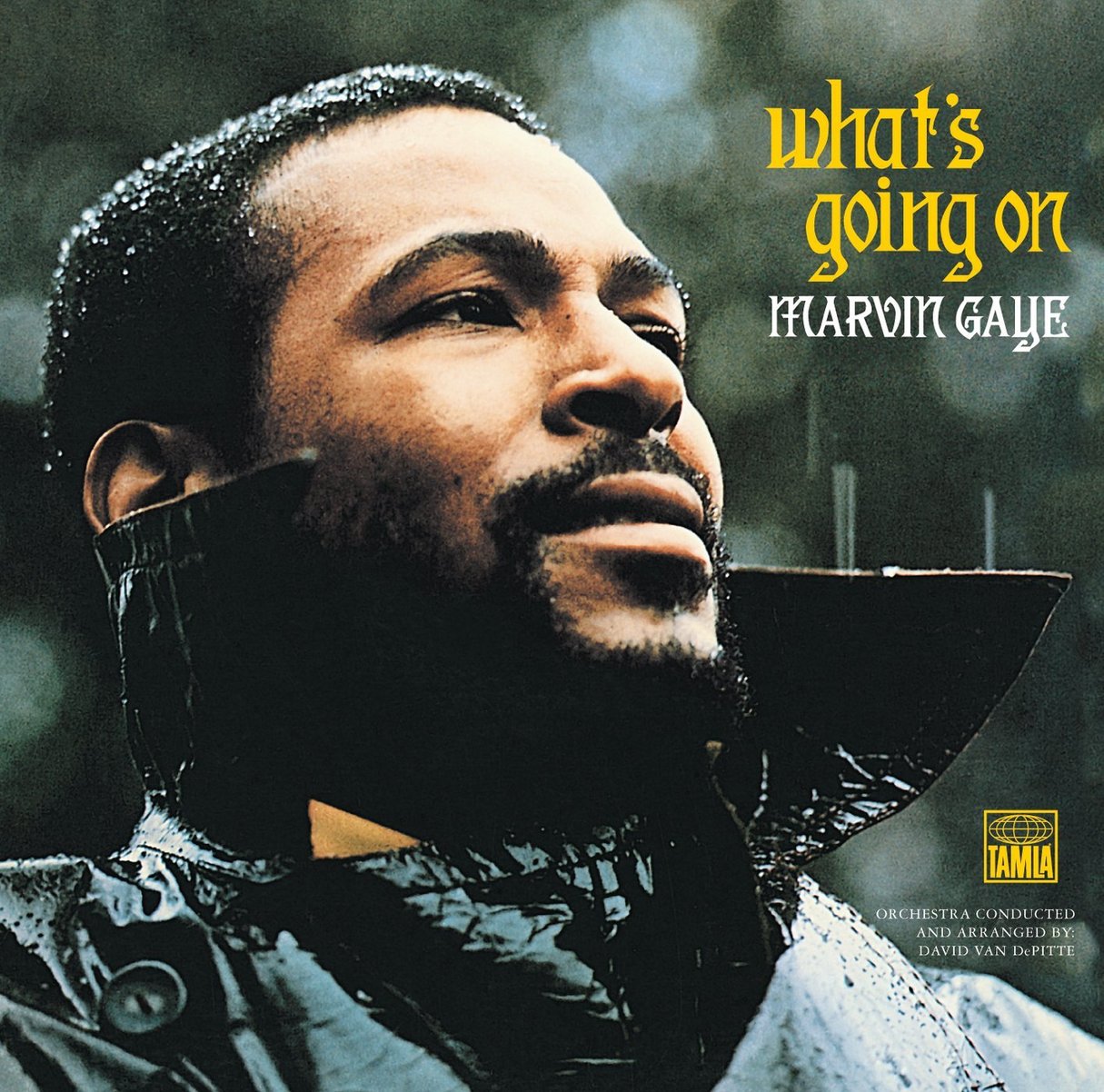 Visuel de l’album « What’s going on » de Marvin Gaye. © Motown Records/Tamla
