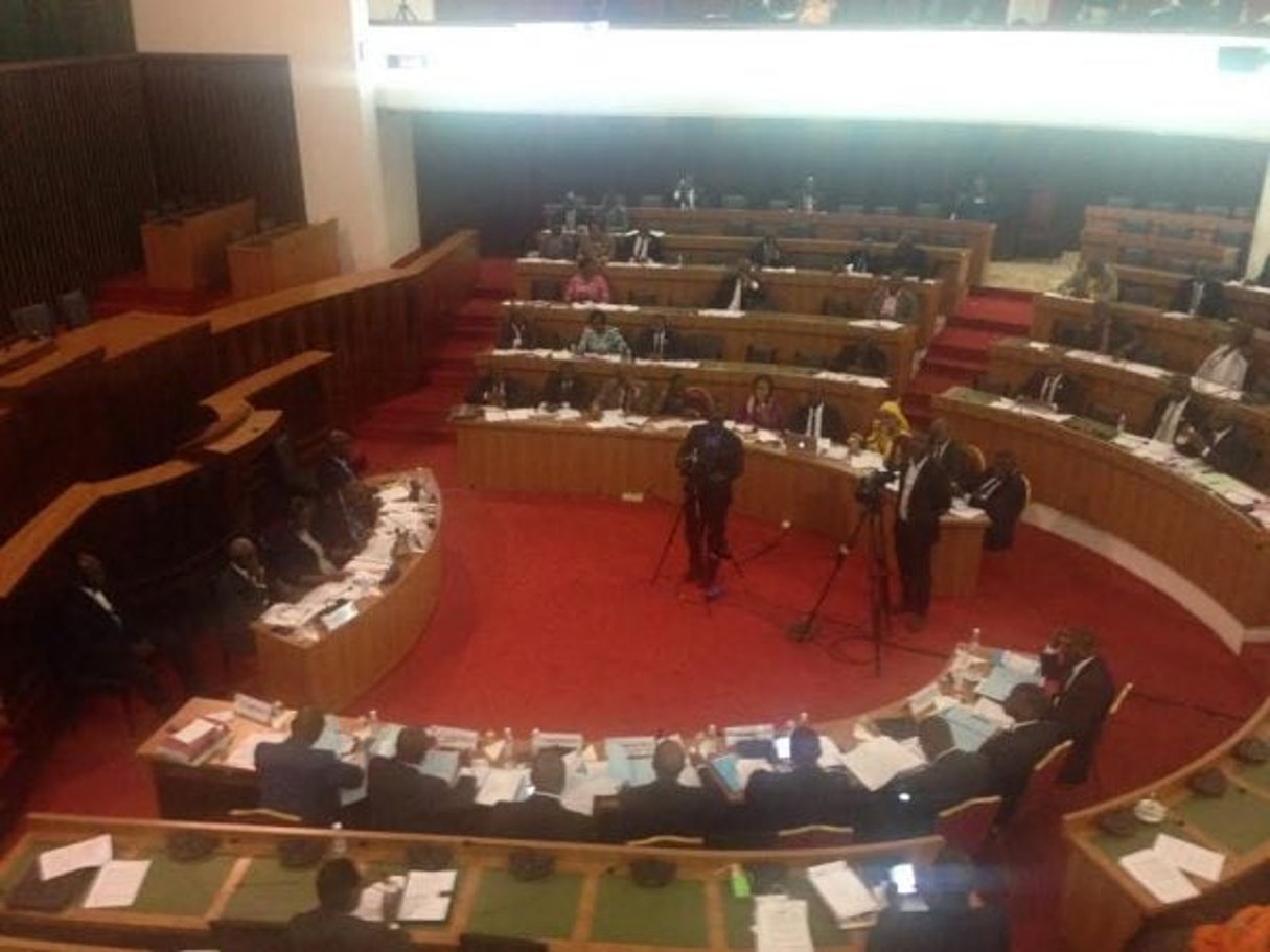 Vue de l’Assemblée nationale de Côte d’Ivoire. © Vincent Duhem pour J.A.