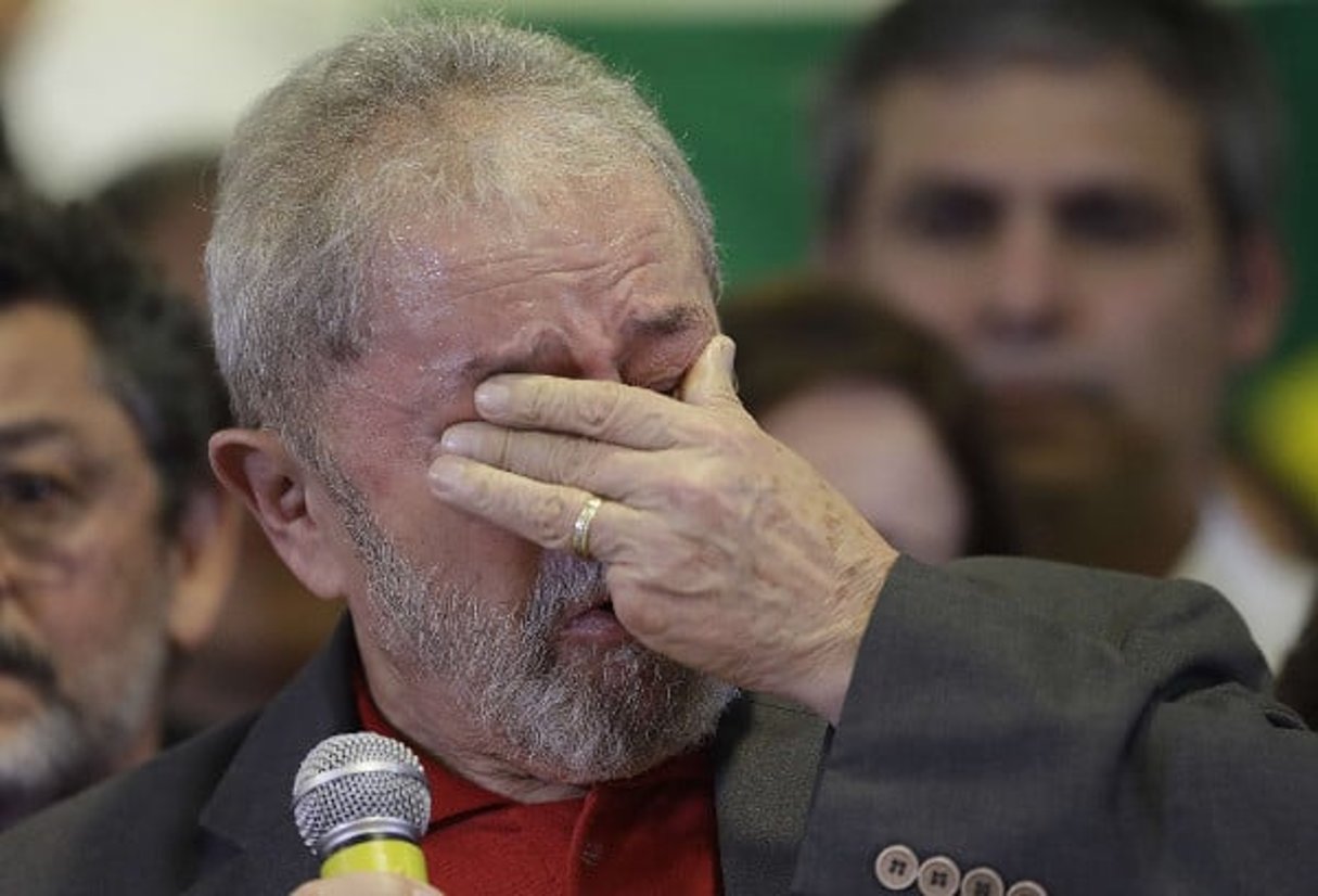 Lula da Silva, ancien président brésilien, le 15 septembre 2016 à Sao Paolo. © Andre Penner/AP/SIPA
