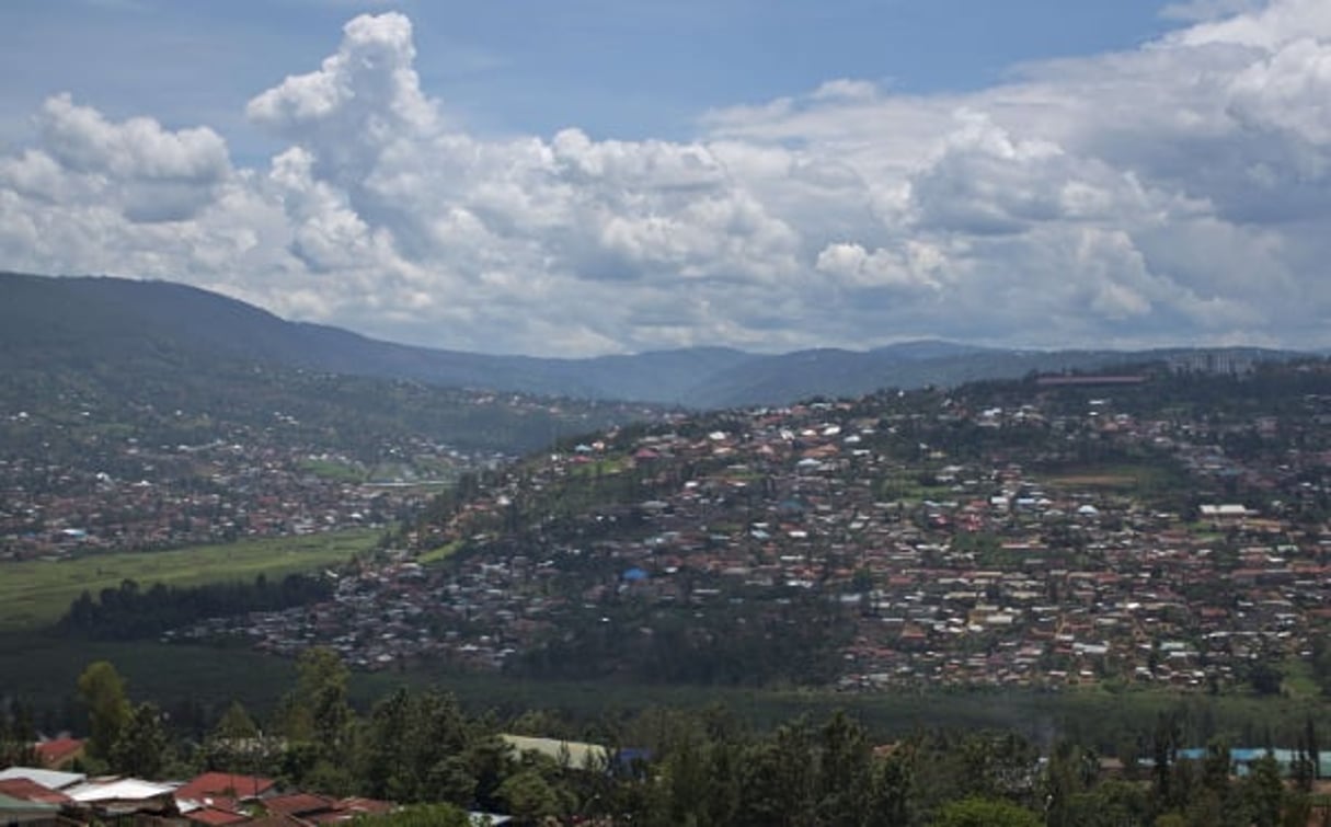 Vue de la capitale rwandaise Kigali, où se réunissent près de 200 pays ce jeudi pour évoquer les gaz HFC. © Ben Curtis/AP/SIPA