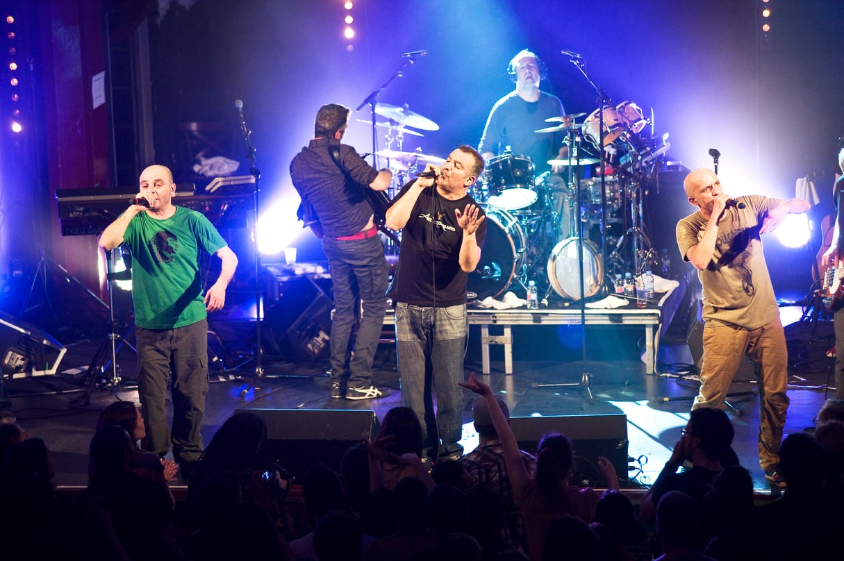 Le groupe Zebda en concert à Barcelone, en mars 2012. &copy; jordi vidal/GETTY IMAGES