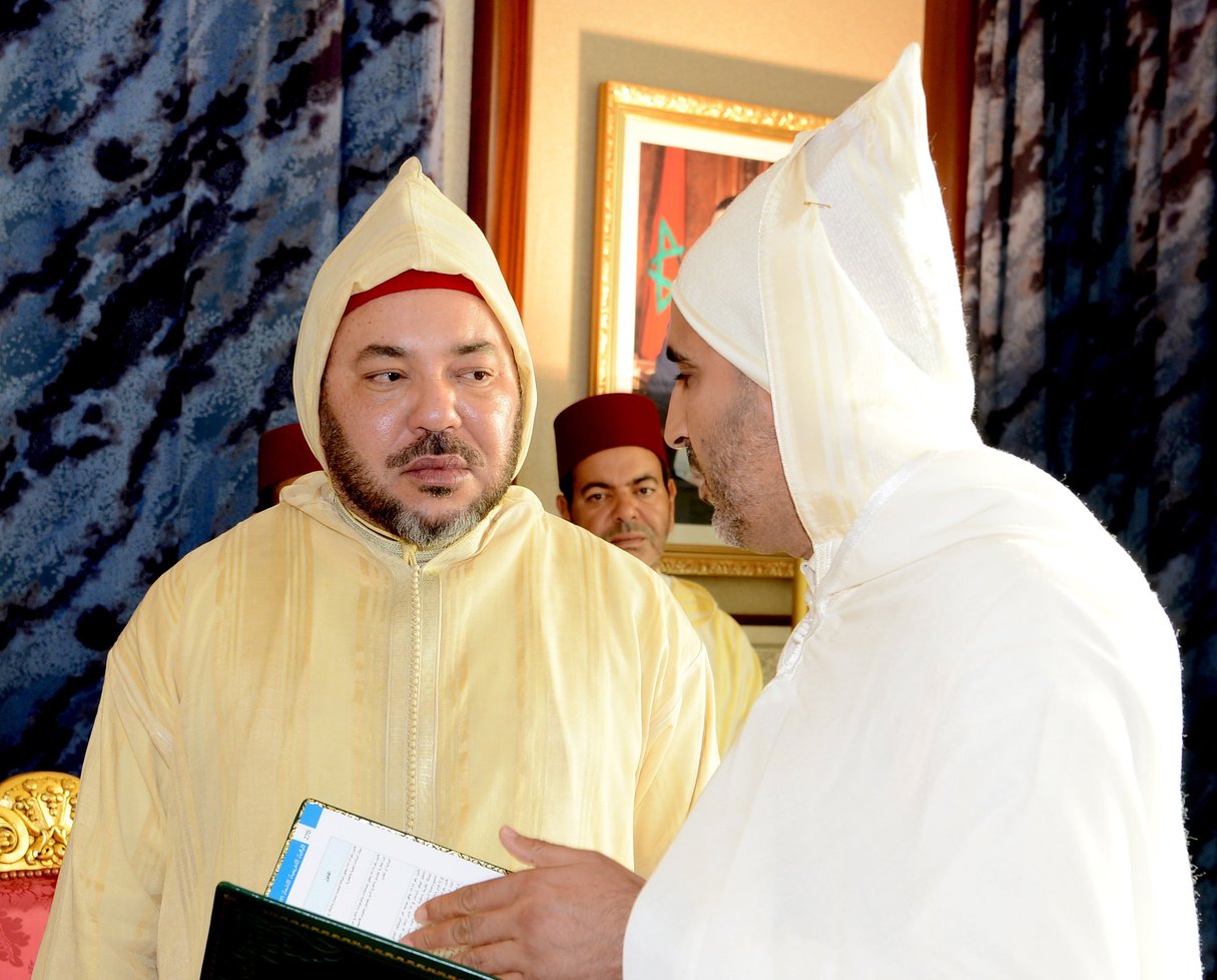 Mohammed VI à l’ouverture du Parlement marocain le 14 octobre 2016. © Maghreb Arab Press