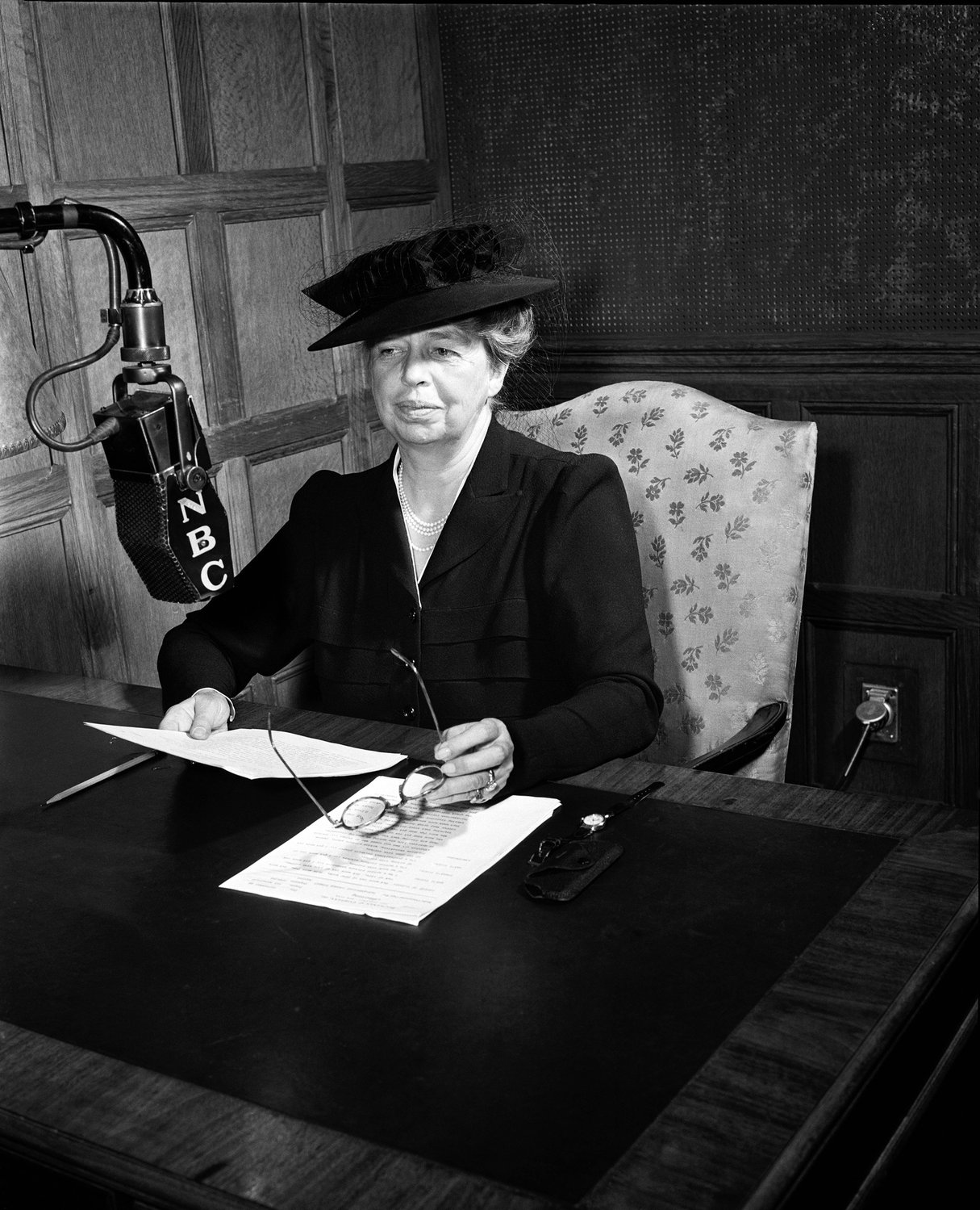 Eleanor Roosevelt, 1941. &copy; NBC via Getty Images