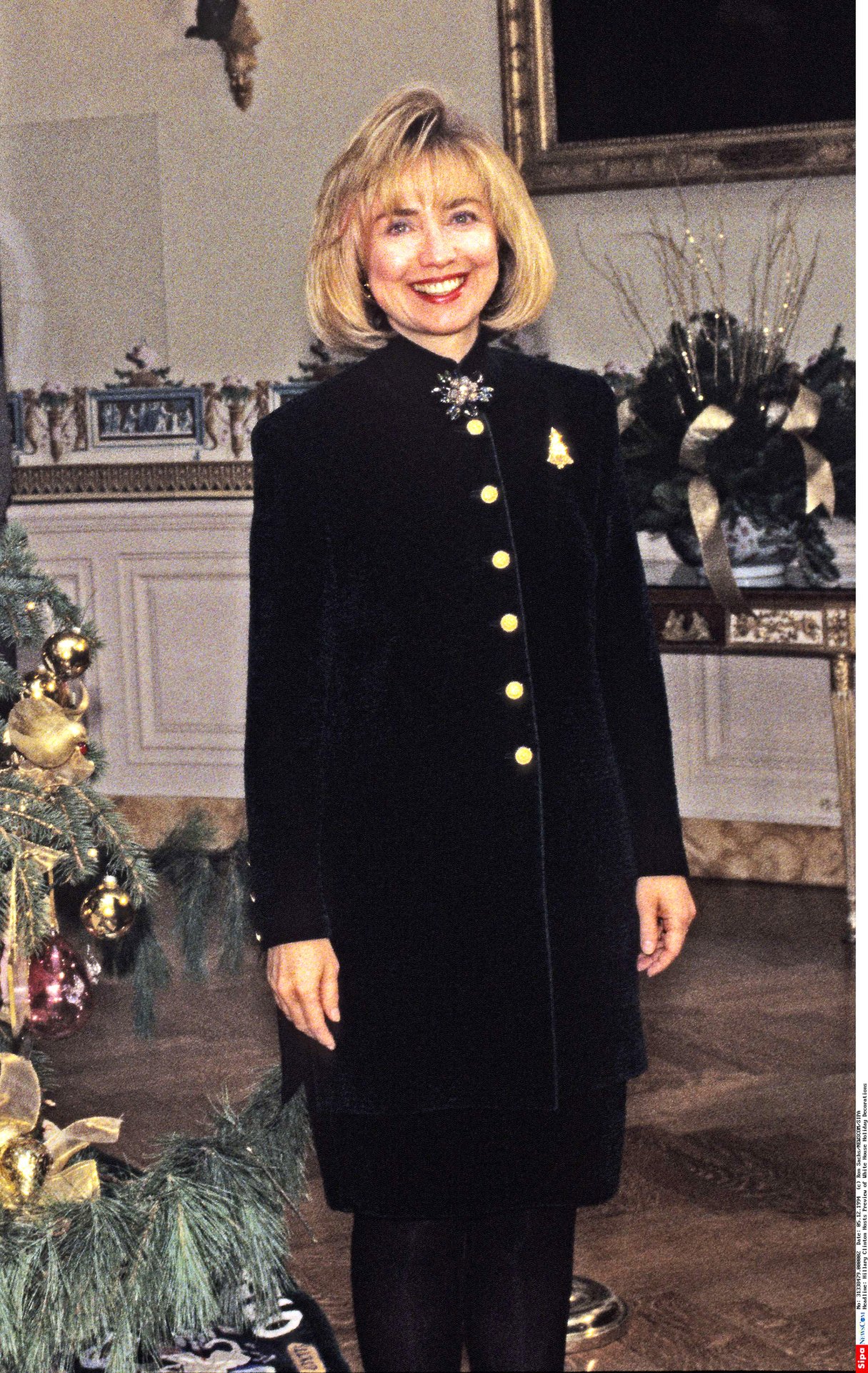 Hillary Clinton, 1994. &copy; Ron Sachs/NEWSCOM/SIPA