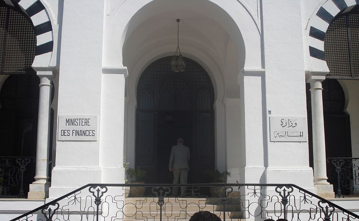 Entrée du ministère tunisien des Finances. © Cimoi/Wikimedia Commons