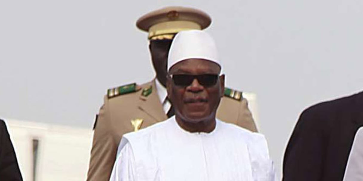 Le président malien Ibrahim Boubacar Keïta à Bamako, le 9 octobre 2016. © Baba Ahmed/AP/SIPA