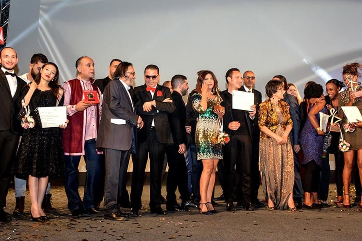 La remise des prix des JCC à Carthage lors de la 26e édition, le 11 novembre 2016. © JCC