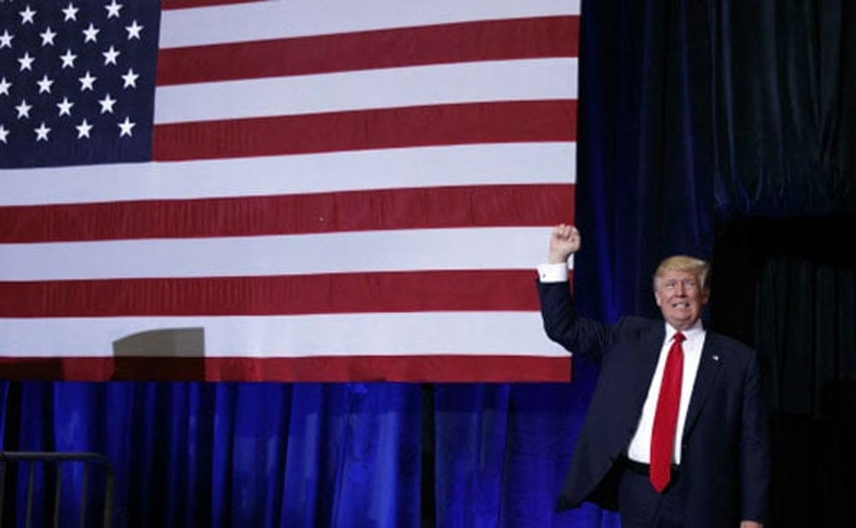 Donald Trump, le 5 novembre en Floride. © Evan Vucci/AP/SIPA