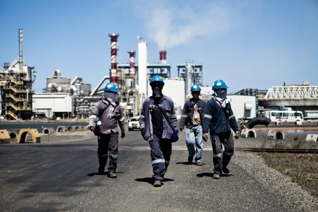 Raffinerie de cobalt et de nickel de la société Ambatovy, à Toamasina. © Rijasolo/Riva Press