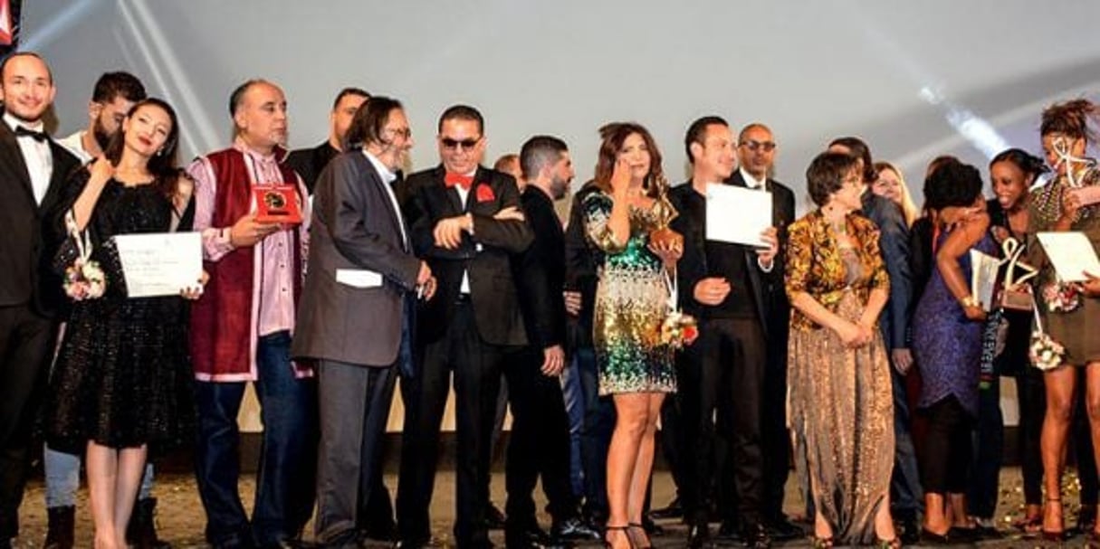 La remise des prix des JCC à Carthage lors de la 26e édition, le 11 novembre 2016. © JCC