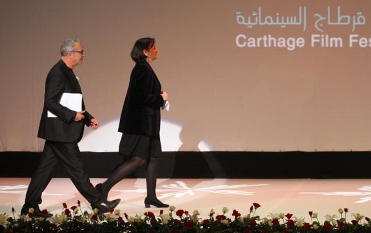 Brahim Letaief lors de l’édition 2015 des Journées cinématographiques de Carthage. © Hammi Mohammed/Sipa