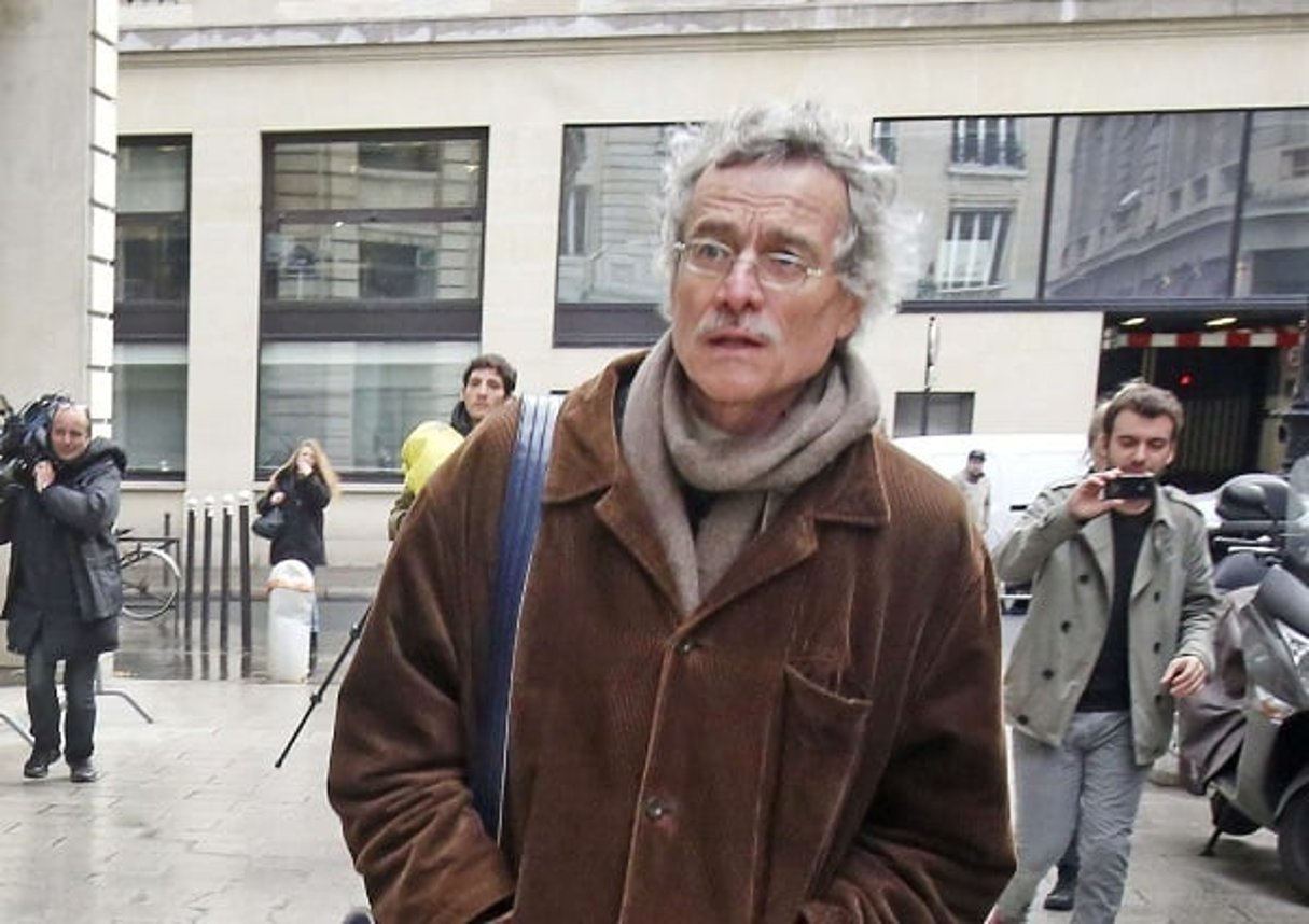 Renaud Van Ruymbeke le 31 mars 2015 au pôle financier du tribunal de grande instance de Paris. © Remy de la Mauviniere/AP/SIPA