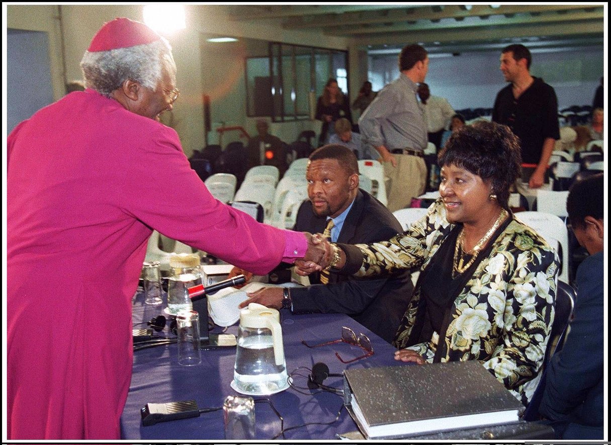 Desmond Tutu avait dirigé la Commission Vérité et Réconciliation après l’apartheid. © ODD ANDERSEN/AFP