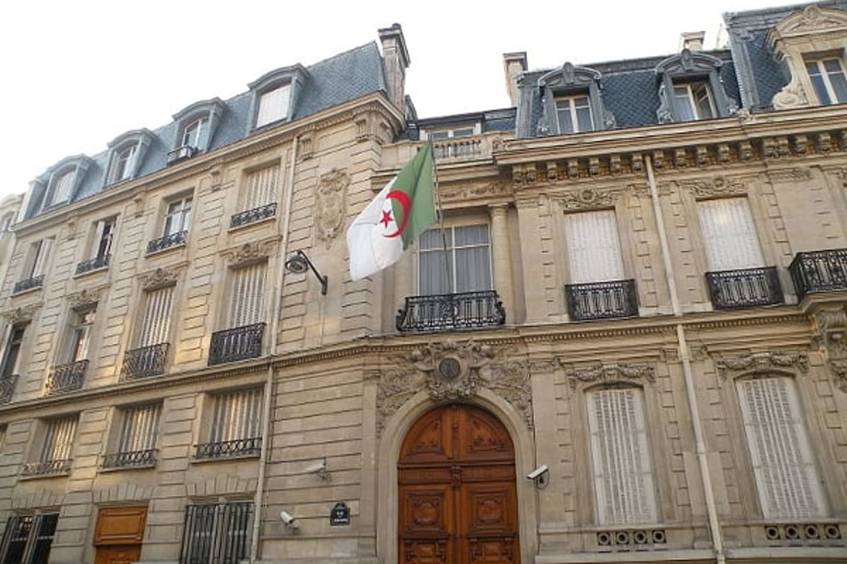 L’ambassade d’Algérie rue de Lisbonne, à Paris. © Pymouss/CC/Wikimedia commons