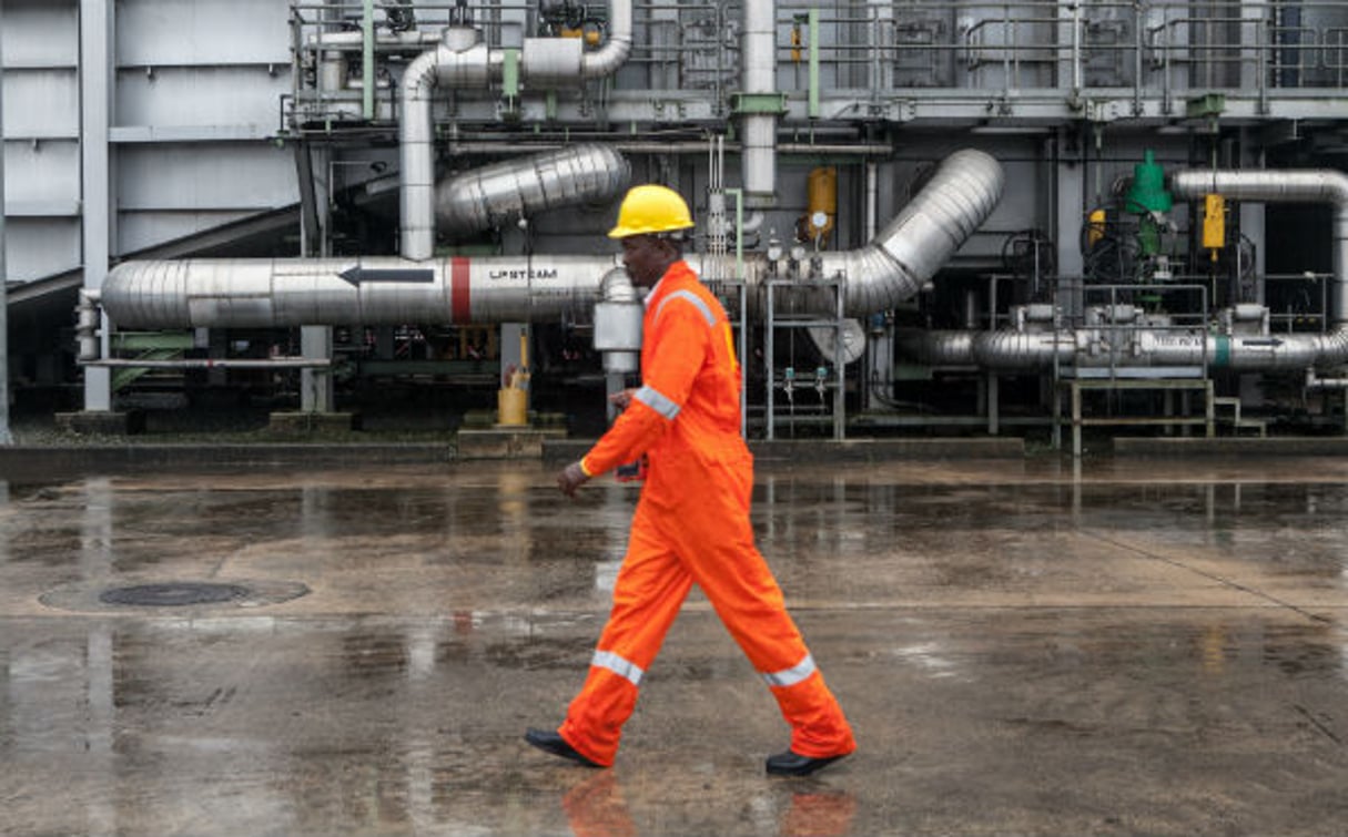 Centrale électrique Afam VI, propriété de Shell à Port Harcourt, au Nigeria. © Florian Plauche / AFP