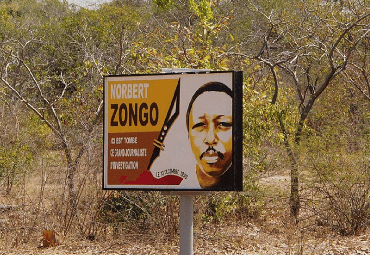 Lieu commémorant l’assassinat du journaliste burkinabè Norbert Zongo, tué le 13 décembre 1998. © Sputniktilt/CC/Wikimediacommons