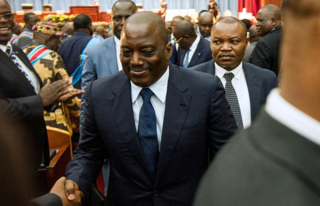 Le président congolais Joseph Kabila le 15 novembre 2016 à Kinshasa. © AFP