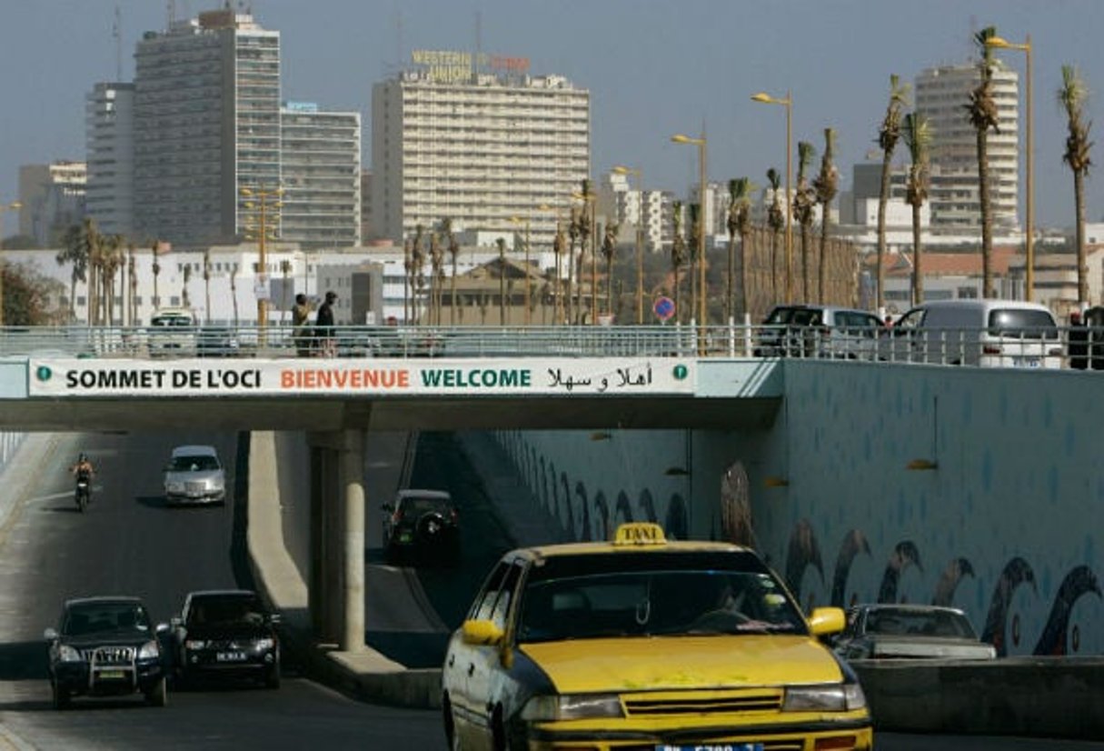 La ville de Dakar, en mars 2008. © REBECCA BLACKWELL/AP/SIPA