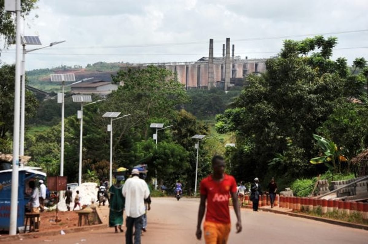 L’usine d’extraction de bauxite de Fria, en Guinée Conakry (image d’illustration). © Émilie Régnier pour JA
