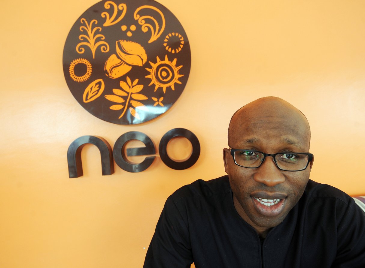 Ngozi Dozie fondeur du Neo Cafe. &copy; PIUS UTOMI EKPEI/AFP