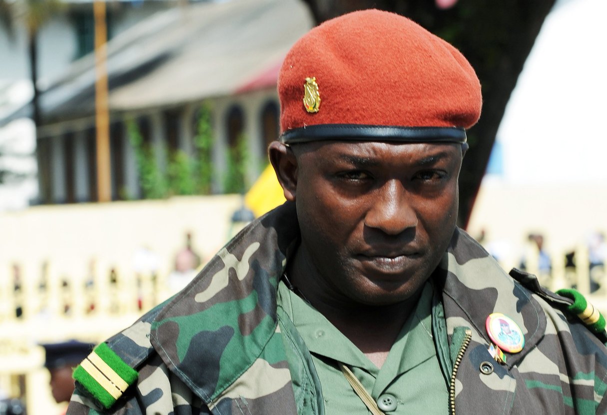 L’ancien cadre de la junte, peu après le 28 septembre 2009. © Seyllou/AFP