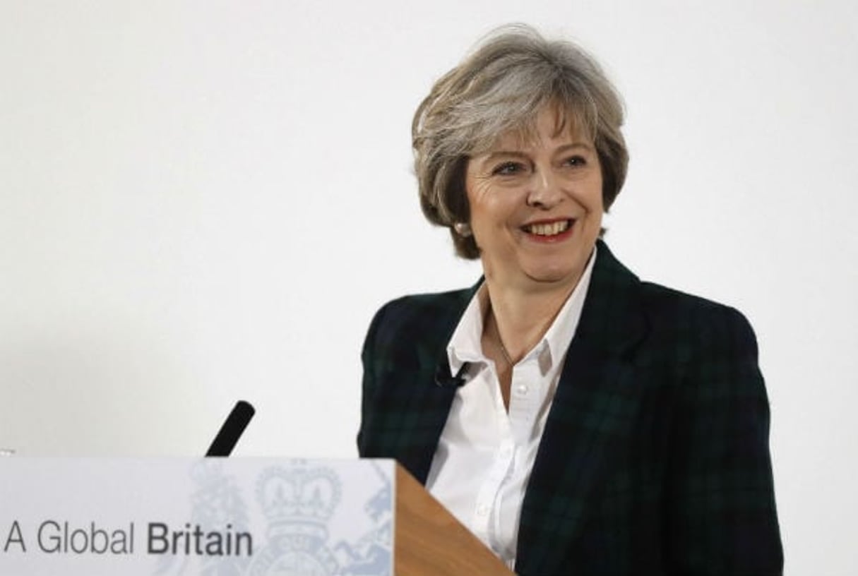 La Première ministre britannique Theresa May. © Kirsty Wigglesworth/AP/SIPA