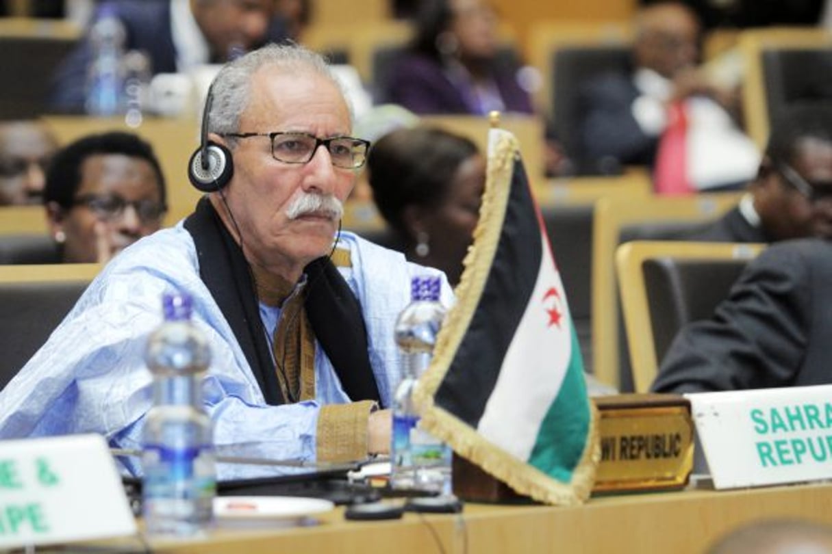 Brahim Ghali, chef du Polisario, lors du 28e sommet de l’Union africaine (image d’illustration). © African Union Commission