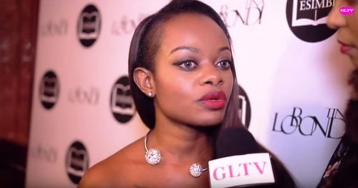 La créatrice de mode Tina Lobondi, en 2017. © Capture d’écran (YouTube) : GLTV com