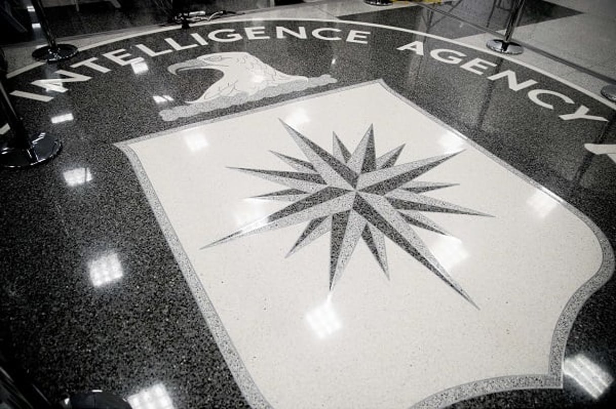 Au quartier général de la Central Intelligence Agency (CIA), à Langley, en Virginie, le 21 janvier 2017. © Andrew Harnik/AP/SIPA