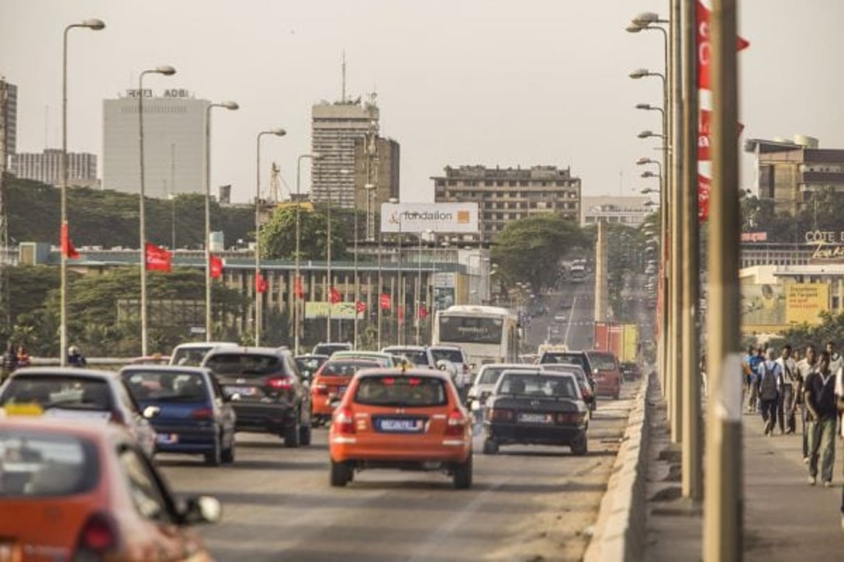 Vue générale de la ville d’Abidjan, en mars 2016 (photo d’illustration). © Jacques Torregano/JA