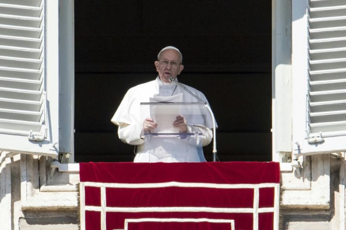 Le pape François, le 19 février 2017 au Vatican. © AFP/ANDREAS SOLARO