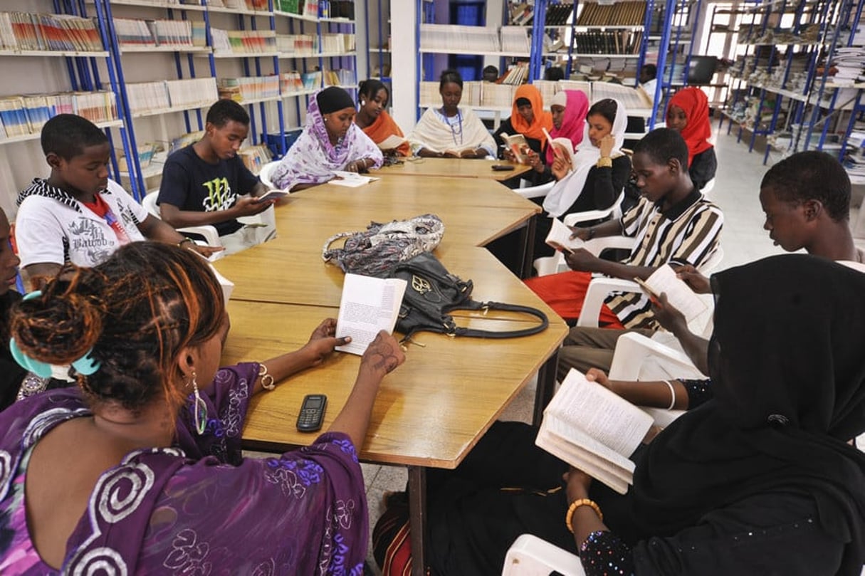 Photo d’illustration : lycée industriel et commercial de Djibouti (LIC). Le 5 février 2013. © Vincent FOURNIER/Jeune Afrique