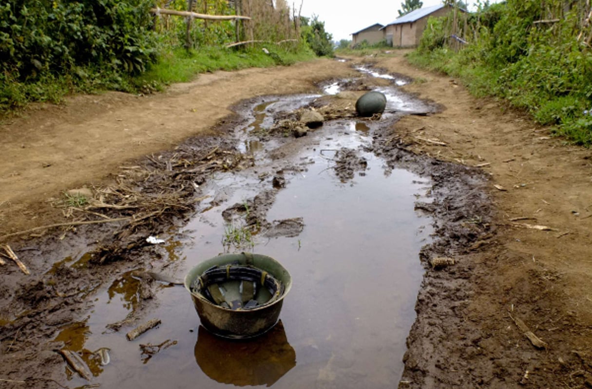 En juillet 2012, dans la ville de Bunagana, dans la province du Nord-Kivu (photo d’illustration). © Marc Hofer/AP/SIPA