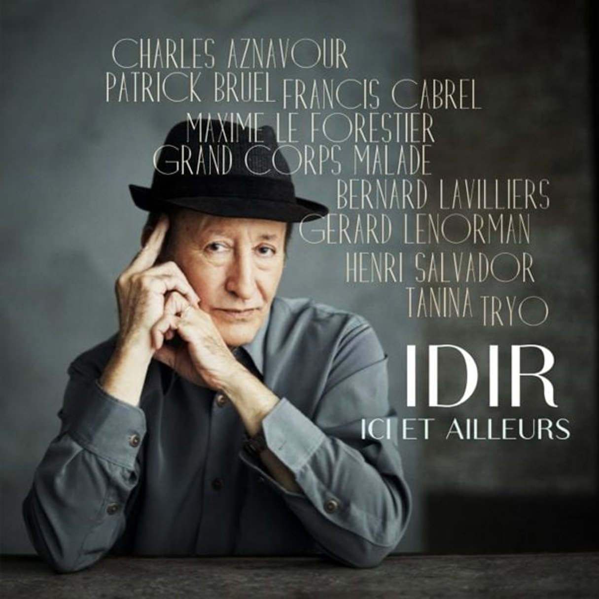 « Ici et ailleurs » est le nouvel album de l’Algérien Idir. © Sony Music